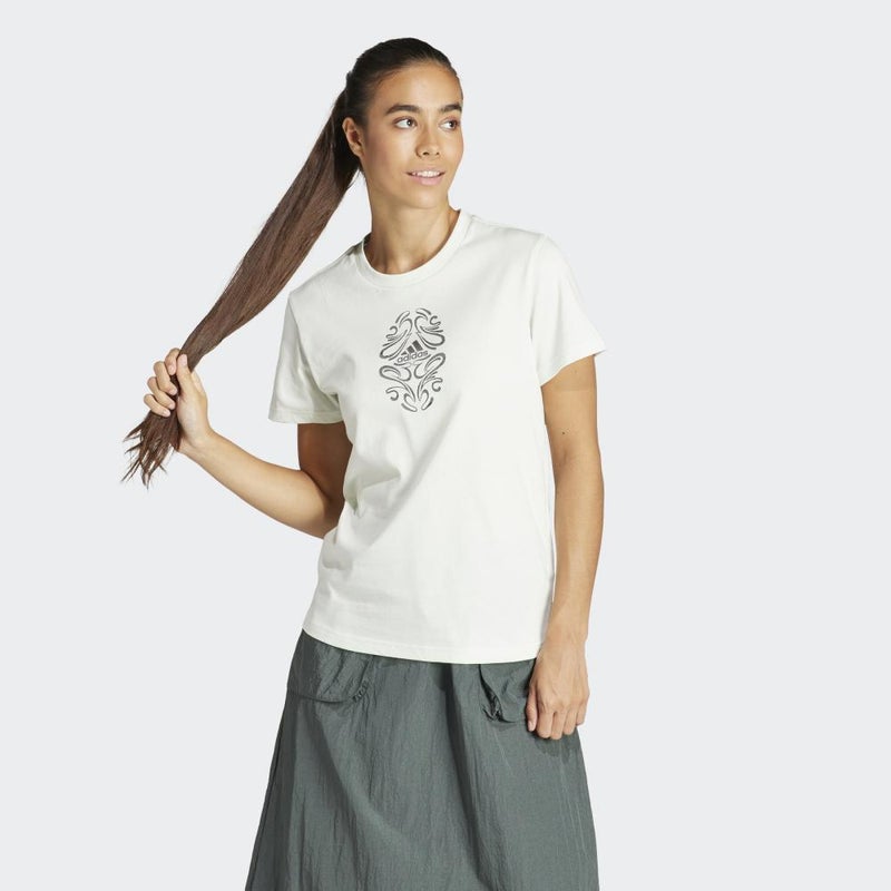 Adidas W Metallic Tee - Image 3